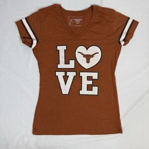 University Of Texas Longhorns Size Large Tee Campus Heritage Juniors